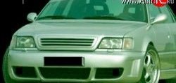 8 899 р. Передний бампер Rieger Audi A6 C4 универсал (1994-1997)  с доставкой в г. Самара. Увеличить фотографию 2
