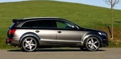 6 999 р. Накладки на двери АВТ Audi Q7 4L дорестайлинг (2005-2009)  с доставкой в г. Самара. Увеличить фотографию 6