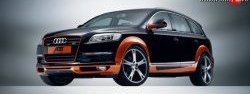 6 999 р. Накладки на двери АВТ Audi Q7 4L дорестайлинг (2005-2009)  с доставкой в г. Самара. Увеличить фотографию 9