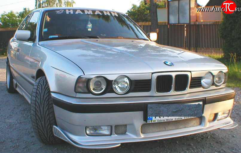 5 399 р. Накладка переднего бампера Classic BMW 5 серия E34 универсал (1988-1996)  с доставкой в г. Самара