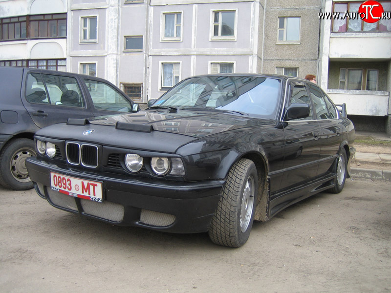 4 999 р. Накладка переднего бампера Uniq BMW 5 серия E34 универсал (1988-1996)  с доставкой в г. Самара