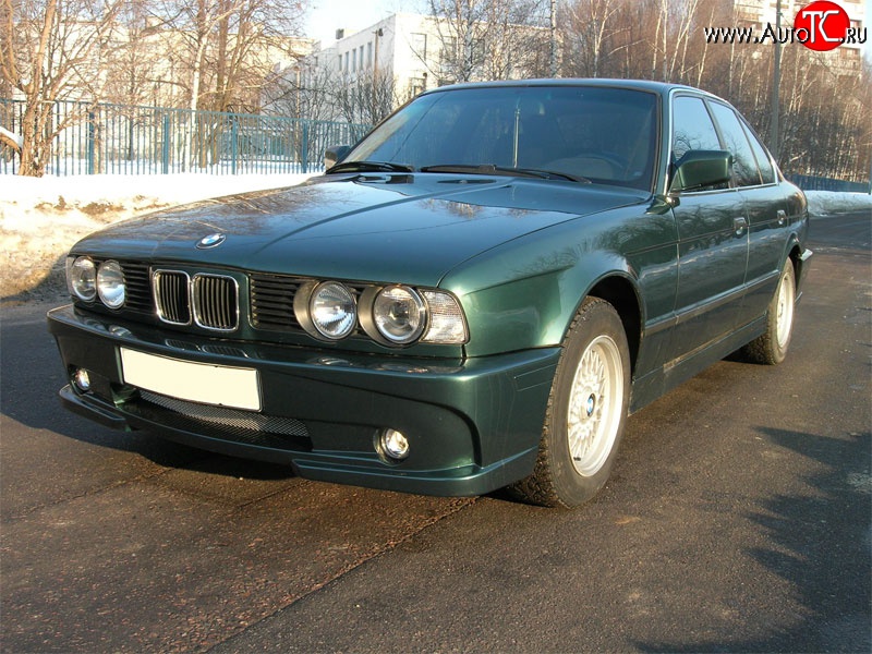 5 349 р. Передний бампер Concept BMW 5 серия E34 седан дорестайлинг (1988-1994) (Неокрашенный)  с доставкой в г. Самара