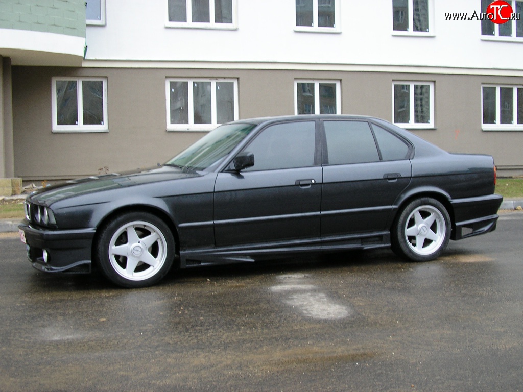 4 499 р. Пороги накладки Devil BMW 5 серия E34 седан дорестайлинг (1988-1994)  с доставкой в г. Самара