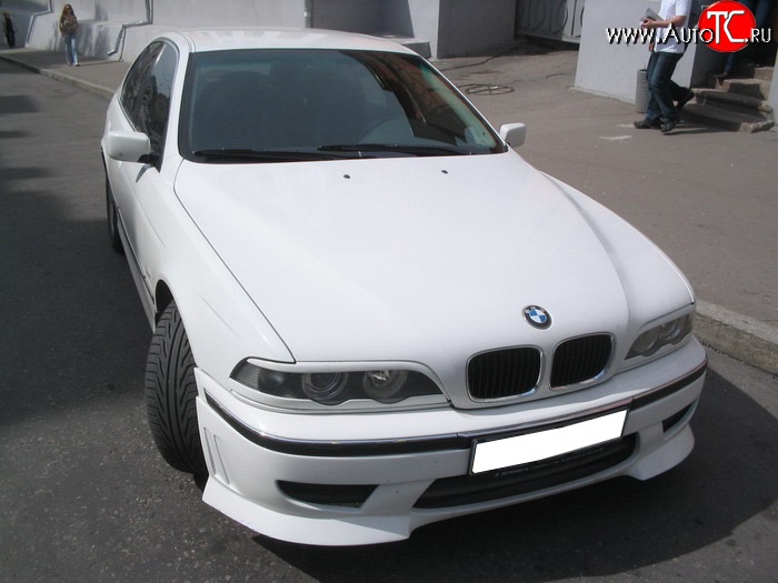 5 199 р. Юбка переднего бампера Devil Style BMW 5 серия E39 седан дорестайлинг (1995-2000)  с доставкой в г. Самара