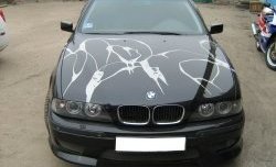 5 199 р. Юбка переднего бампера Devil Style BMW 5 серия E39 седан дорестайлинг (1995-2000)  с доставкой в г. Самара. Увеличить фотографию 4
