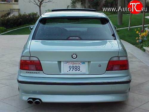4 399 р. Накладка заднего бампера Driver BMW 5 серия E39 седан дорестайлинг (1995-2000)  с доставкой в г. Самара