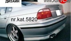 4 399 р. Накладка заднего бампера Driver BMW 5 серия E39 седан дорестайлинг (1995-2000)  с доставкой в г. Самара. Увеличить фотографию 2