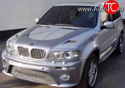 18 449 р. Передний бампер HARGE Style BMW X5 E53 дорестайлинг (1999-2003) (Неокрашенный)  с доставкой в г. Самара