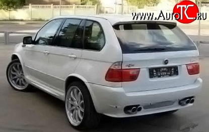 19 649 р. Задний бампер HARGE BMW X5 E53 дорестайлинг (1999-2003) (Неокрашенный)  с доставкой в г. Самара