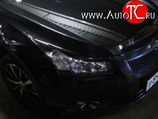 869 р. Реснички Style Chevrolet Cruze J305 хэтчбек рестайлинг (2012-2015) (Неокрашенные)  с доставкой в г. Самара