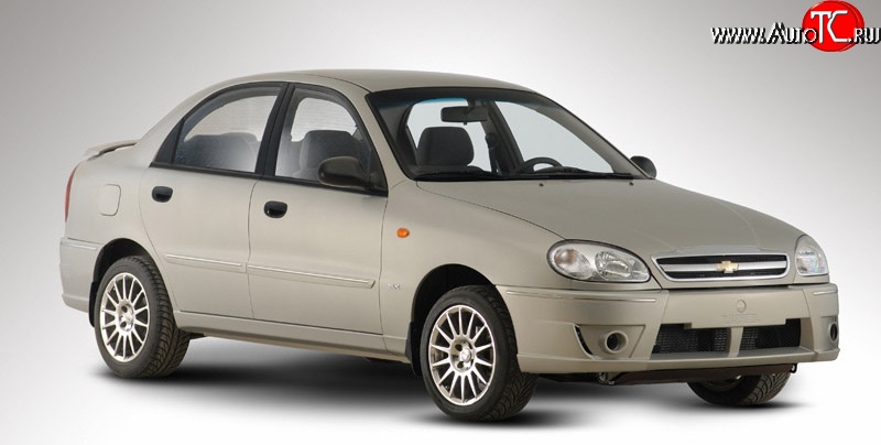 1 249 р. Молдинги (накладки на двери) Style Daewoo Lanos T150 рестайлинг, седан (2000-2009) (Неокрашенные)  с доставкой в г. Самара