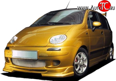 3 999 р. Накладка переднего бампера Sport-Line Daewoo Matiz M100 дорестайлинг (1998-2000)  с доставкой в г. Самара