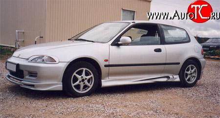 2 399 р. Пороги накладки Honda Civic EG седан (1992-1995)  с доставкой в г. Самара