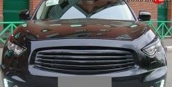 15 999 р. Решётка радиатора Style INFINITI FX37 S51 дорестайлинг (2008-2011) (Неокрашенная)  с доставкой в г. Самара. Увеличить фотографию 2