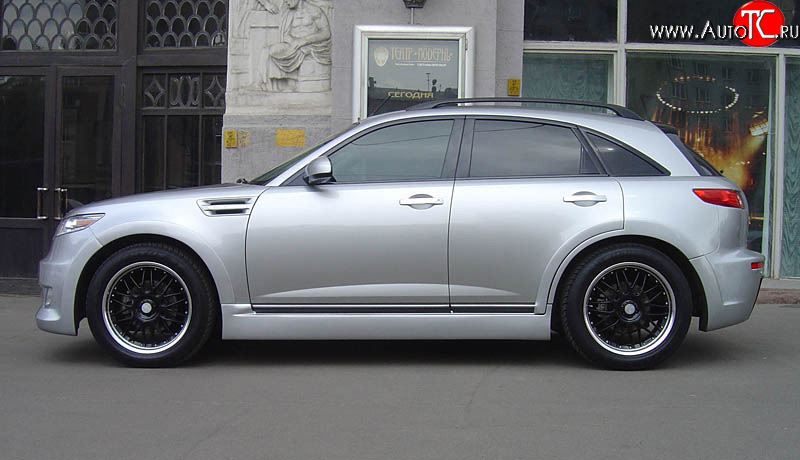 5 499 р. Жабры AERO INFINITI FX35 S50 дорестайлинг (2002-2005)  с доставкой в г. Самара