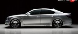 37 099 р. Передние крылья Wald Lexus LS460 XF40 дорестайлинг (2006-2009) (Неокрашенные)  с доставкой в г. Самара. Увеличить фотографию 3