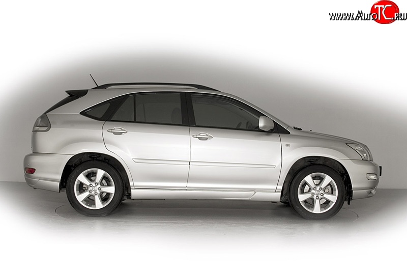 3 099 р. Пороги накладки Style Lexus RX350 XU30 дорестайлинг (2003-2006) (Неокрашенные)  с доставкой в г. Самара