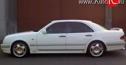 3 799 р. Накладка заднего бампера LORINZER Style Mercedes-Benz E-Class W210 дорестайлинг седан (1996-1999) (Неокрашенная)  с доставкой в г. Самара. Увеличить фотографию 2