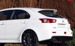 5 399 р. Верхний спойлер Sport 5D (хетчбек)  Mitsubishi Lancer  10 CY (2007-2017) хэтчбэк дорестайлинг, хэтчбек 5 дв рестайлинг (Неокрашенный)  с доставкой в г. Самара. Увеличить фотографию 2