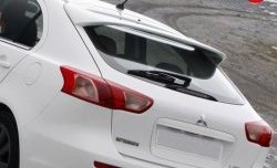 5 399 р. Верхний спойлер Sport 5D (хетчбек)  Mitsubishi Lancer  10 CY (2007-2017) хэтчбэк дорестайлинг, хэтчбек 5 дв рестайлинг (Неокрашенный)  с доставкой в г. Самара. Увеличить фотографию 3