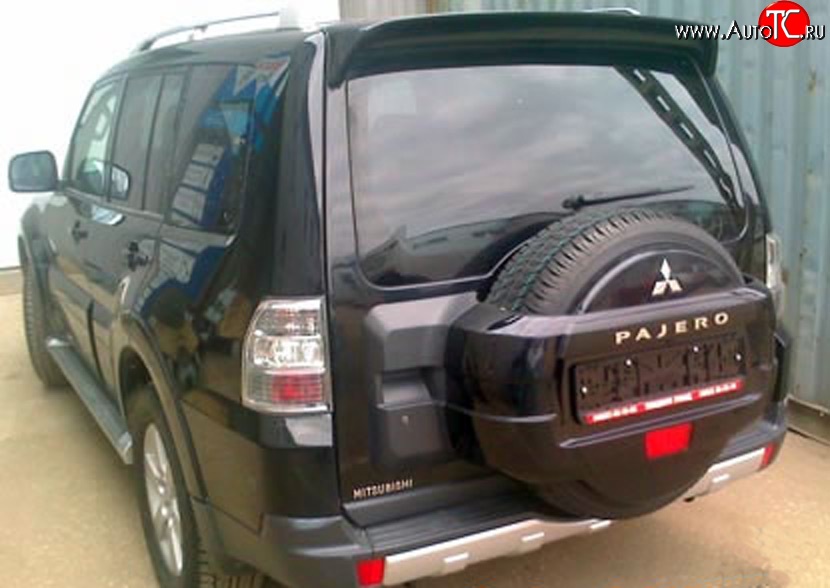 5 949 р. Спойлер Sport Mitsubishi Pajero 4 V80 дорестайлинг (2006-2011) (Неокрашенный)  с доставкой в г. Самара
