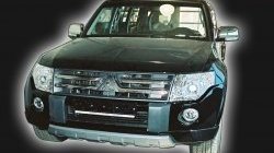 10 499 р. Накладка переднего бампера GT Dynamics Mitsubishi Pajero 4 V90 дорестайлинг (2006-2011) (Дорестайлинг, Неокрашенная)  с доставкой в г. Самара. Увеличить фотографию 3