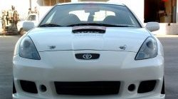 8 899 р. Передний бампер Buddy Club Toyota Celica T230 (1999-2006)  с доставкой в г. Самара. Увеличить фотографию 2