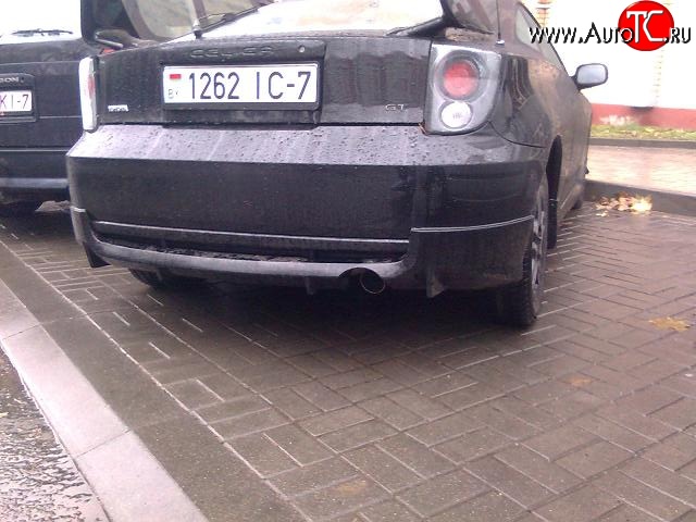 4 449 р. Накладка заднего бампера TRD Toyota Celica T230 (1999-2006)  с доставкой в г. Самара
