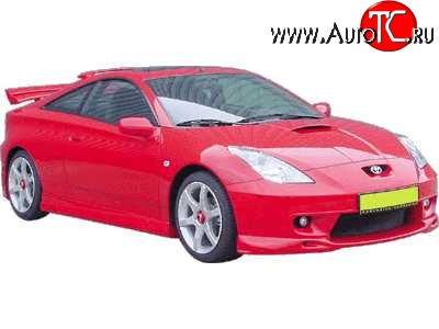 4 699 р. Накладка переднего бампера CarZone MK2 Toyota Celica T230 (1999-2006)  с доставкой в г. Самара