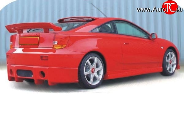 4 399 р. Накладка заднего бампера CarZone MK2 Toyota Celica T230 (1999-2006)  с доставкой в г. Самара