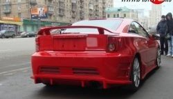 8 899 р. Задний бампер Dark Weber Toyota Celica T230 (1999-2006) (стеклопластик жёсткий, Неокрашенный)  с доставкой в г. Самара. Увеличить фотографию 2