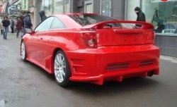 8 899 р. Задний бампер Dark Weber Toyota Celica T230 (1999-2006) (стеклопластик жёсткий, Неокрашенный)  с доставкой в г. Самара. Увеличить фотографию 4