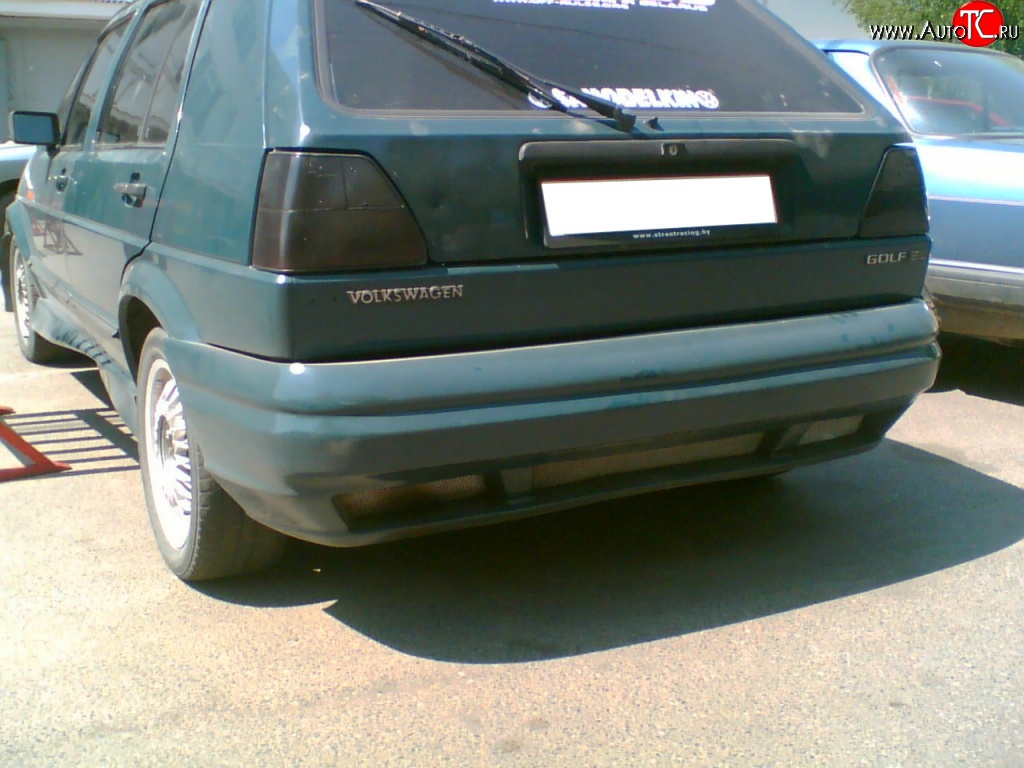 6 299 р. Задний бампер Rieger Volkswagen Golf 2 (1983-1992)  с доставкой в г. Самара