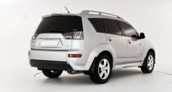 Клыки на задний бампер Centre Tuning Mitsubishi (Митсубиси) Outlander (Аутлэндэр)  XL (2005-2009) XL (CW)  дорестайлинг