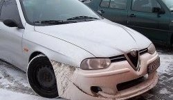 13 499 р. Передний бампер CT v2 Alfa Romeo 156 932 дорестайлинг, седан (1996-2002) (Неокрашенный)  с доставкой в г. Самара. Увеличить фотографию 2