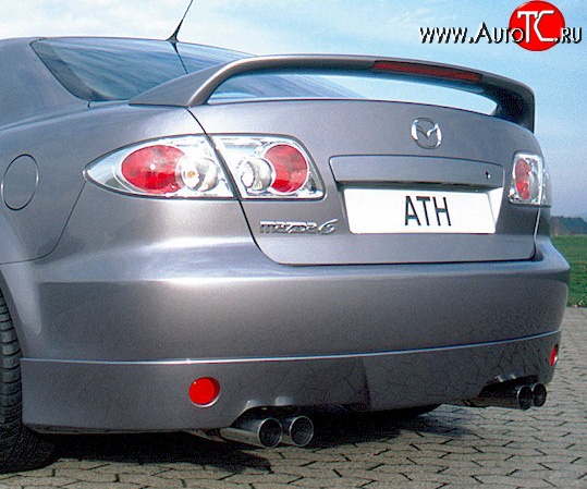 5 949 р. Спойлер ATH Mazda 6 GG седан дорестайлинг (2002-2005) (Неокрашенный)  с доставкой в г. Самара