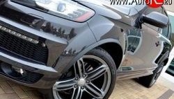 17 299 р. Накладки на колёсные арки Slim Arch Audi Q7 4L дорестайлинг (2005-2009) (Неокрашенные)  с доставкой в г. Самара. Увеличить фотографию 3