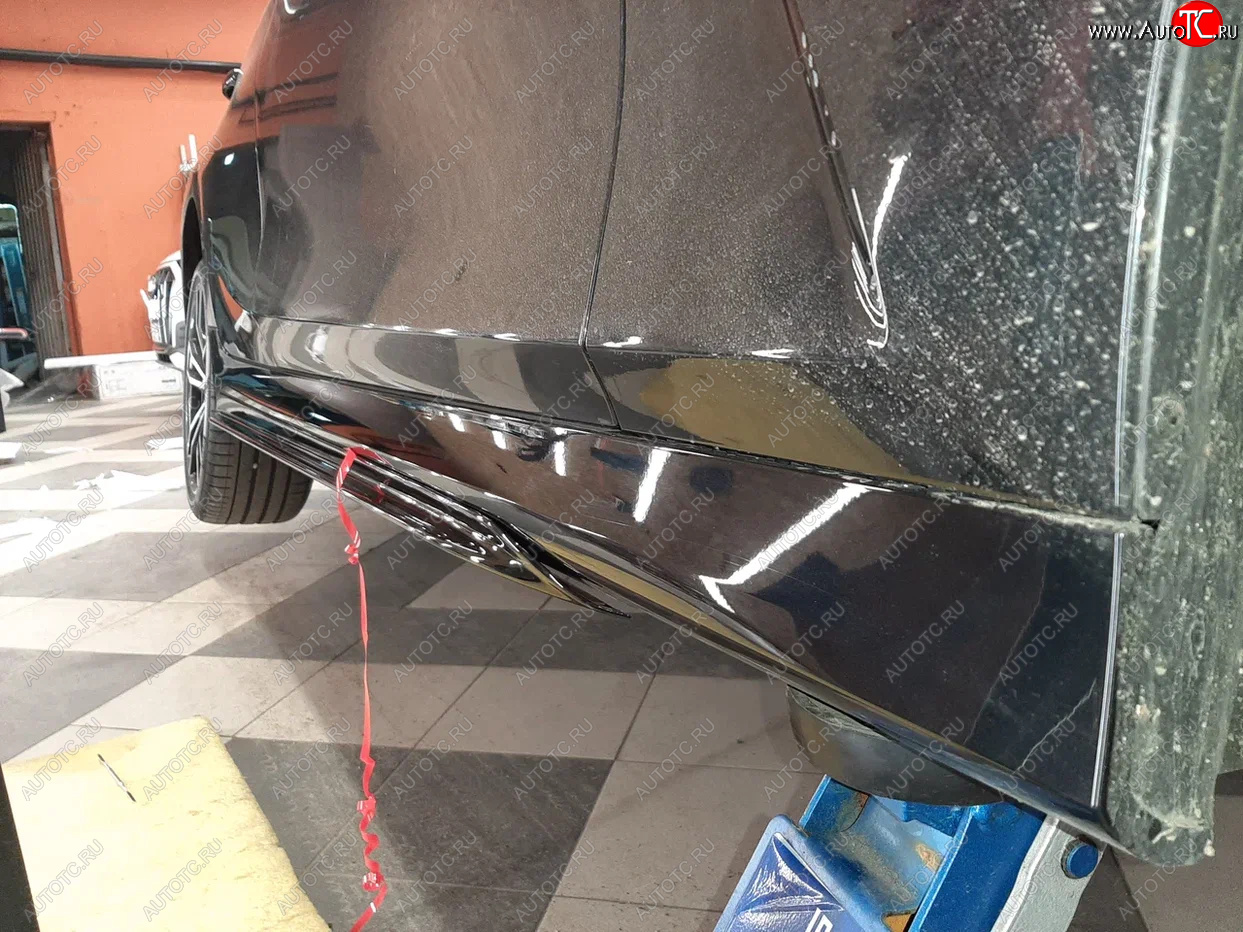 11 499 р. Пластиковые накладки M порогов BMW 3 серия G20 седан (2018-2022) (цвет: черный глянец)  с доставкой в г. Самара