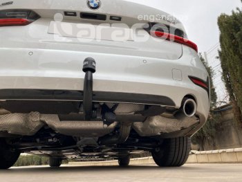 22 699 р. Фаркоп Aragon.(шар V) BMW 3 серия G21 универсал (2018-2025)  с доставкой в г. Самара. Увеличить фотографию 3