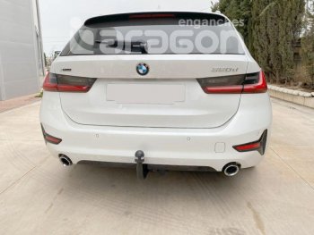 22 699 р. Фаркоп Aragon.(шар V) BMW 3 серия G21 универсал (2018-2025)  с доставкой в г. Самара. Увеличить фотографию 4
