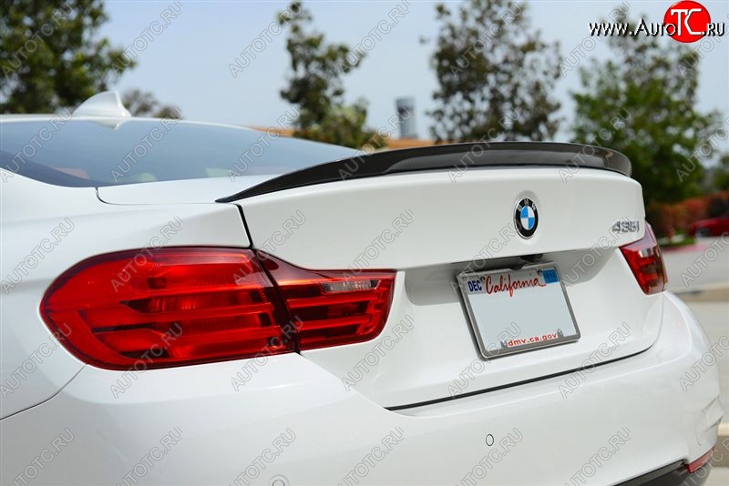 4 149 р. Спойлер багажника Performance BMW 4 серия F32 купе дорестайлинг (2013-2017) (Неокрашенный)  с доставкой в г. Самара