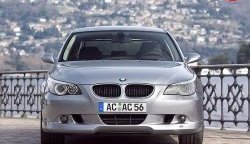4 999 р. Накладка AC Schnitzer на передний бампер BMW 5 серия E60 седан дорестайлинг (2003-2007)  с доставкой в г. Самара. Увеличить фотографию 2