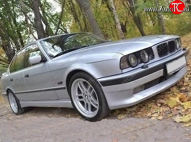 4 499 р. Накладка на передний бампер Schnitzer BMW 5 серия E34 универсал (1988-1996)  с доставкой в г. Самара