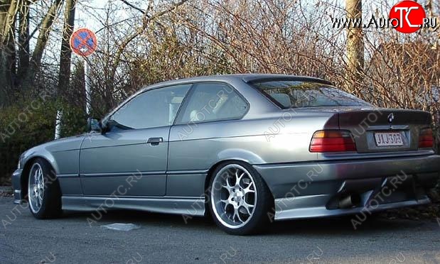 4 499 р. Пороги накладки Rieger2 BMW 3 серия E36 седан (1990-2000)  с доставкой в г. Самара