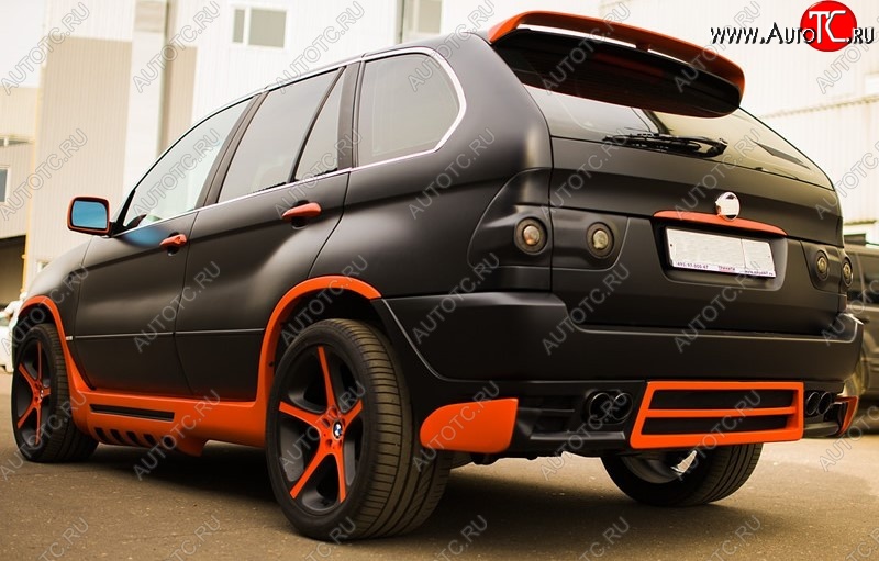 9 299 р. Cпойлер BRABUS BMW X5 E53 дорестайлинг (1999-2003) (Неокрашенный)  с доставкой в г. Самара