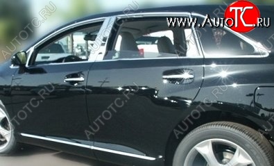 41 799 р. Накладки на стойки дверей СТ BMW X5 E70 рестайлинг (2010-2013) (Неокрашенные)  с доставкой в г. Самара