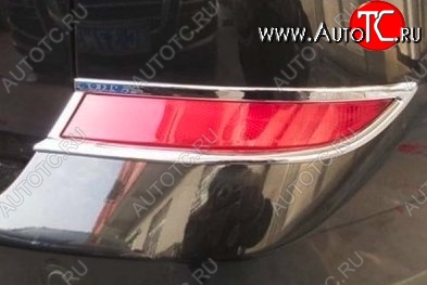 4 199 р. Накладки на задние отражатели СТ BMW X5 E70 дорестайлинг (2006-2010)  с доставкой в г. Самара