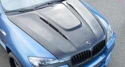 32 249 р. Пластиковый капот Hamman Style BMW X6 E71 дорестайлинг (2008-2012) (Неокрашенный)  с доставкой в г. Самара. Увеличить фотографию 3