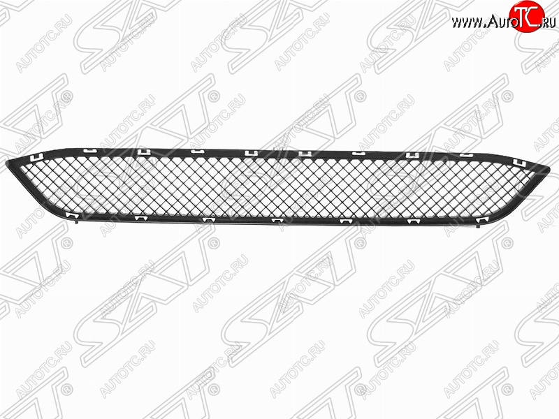 2 199 р. Решётка в передний бампер SAT (центр, рестайлинг) BMW X1 E84 (2009-2015)  с доставкой в г. Самара