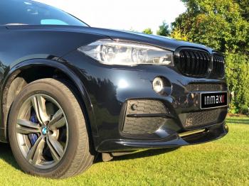 19 999 р. Сплиттер переднего бампера M-Performance  BMW X5  F15 (2013-2018) (цвет: черный глянец)  с доставкой в г. Самара. Увеличить фотографию 4